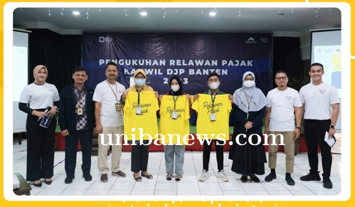 Pengukuhan Relawan Pajak  Kanwil DJP Banten Tahun 2023   